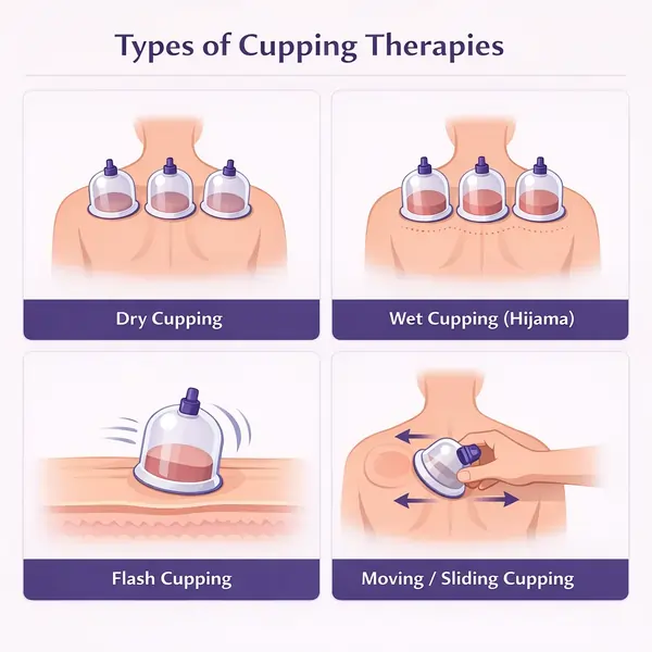 Aurapaz Different types of cupping therapies