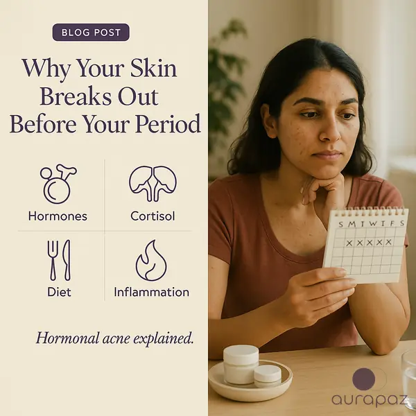 Why Your Skin Breaks Out Before Your Period: Hormonal Acne Explained