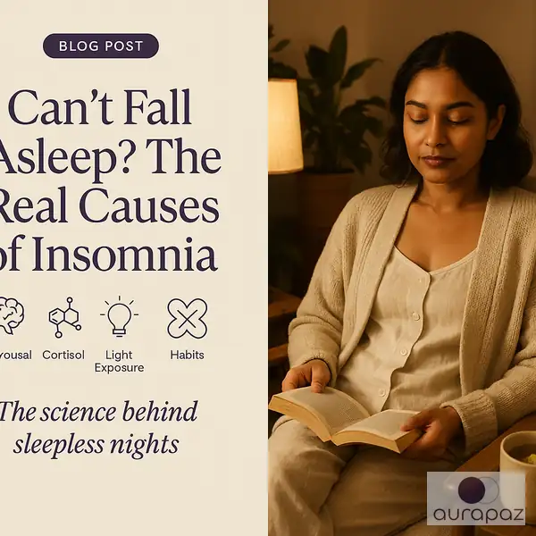 Can’t Fall Asleep? The Real Causes of Insomnia