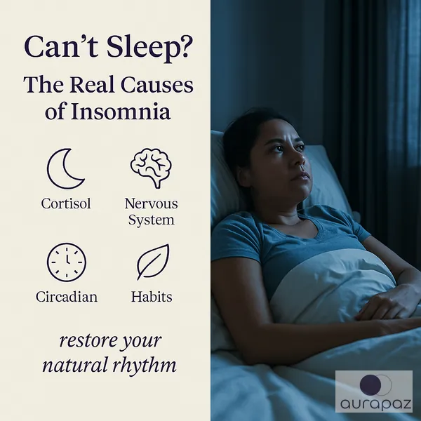 Can’t Fall Asleep? The Real Causes of Insomnia